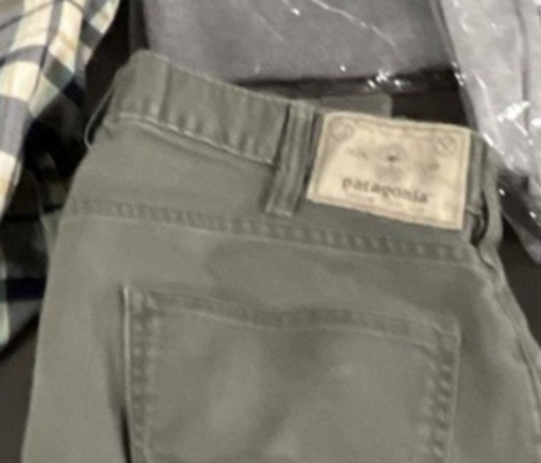 Patagonia organic cotton twill pants men's 32x30 clean source detail