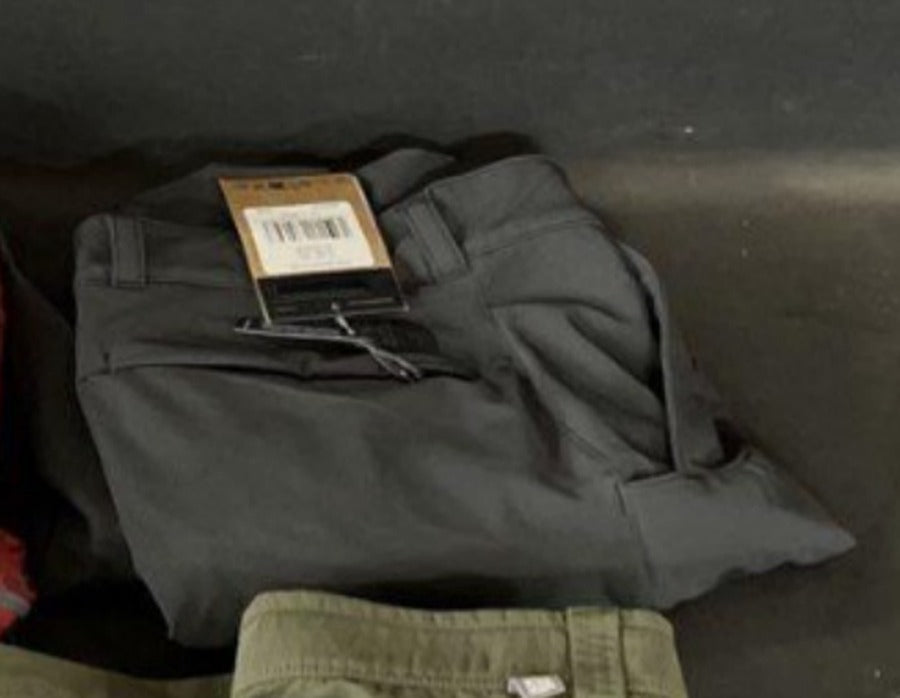 The North Face charcoal gray technical hiking pants men's 34x32 source photo