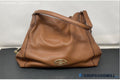 Coach Edie 3 Compartment brown leather shoulder bag source photo