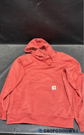 Carhartt red heather pullover hoodie men's M source photo