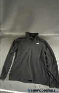 The North Face black quarter-zip fleece pullover women's S source photo