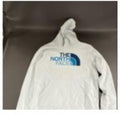 The North Face light blue logo pullover hoodie women's S source photo