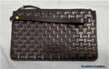 Dooney & Bourke brown woven wristlet clutch source photo