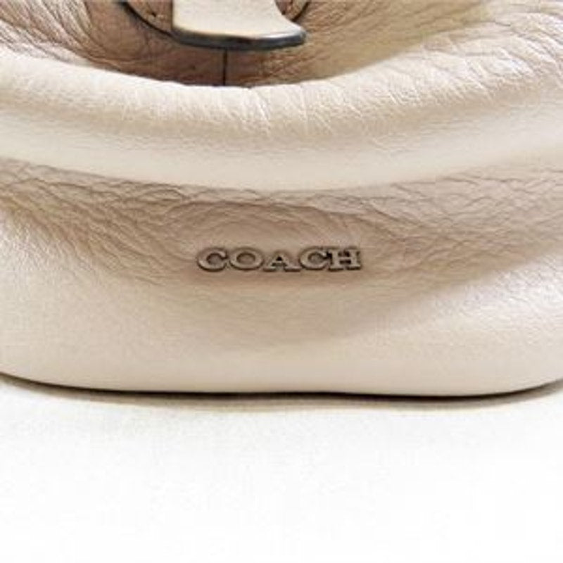 Coach Madison Gathered Chevron Leather Madeline East West Shoulder Bag