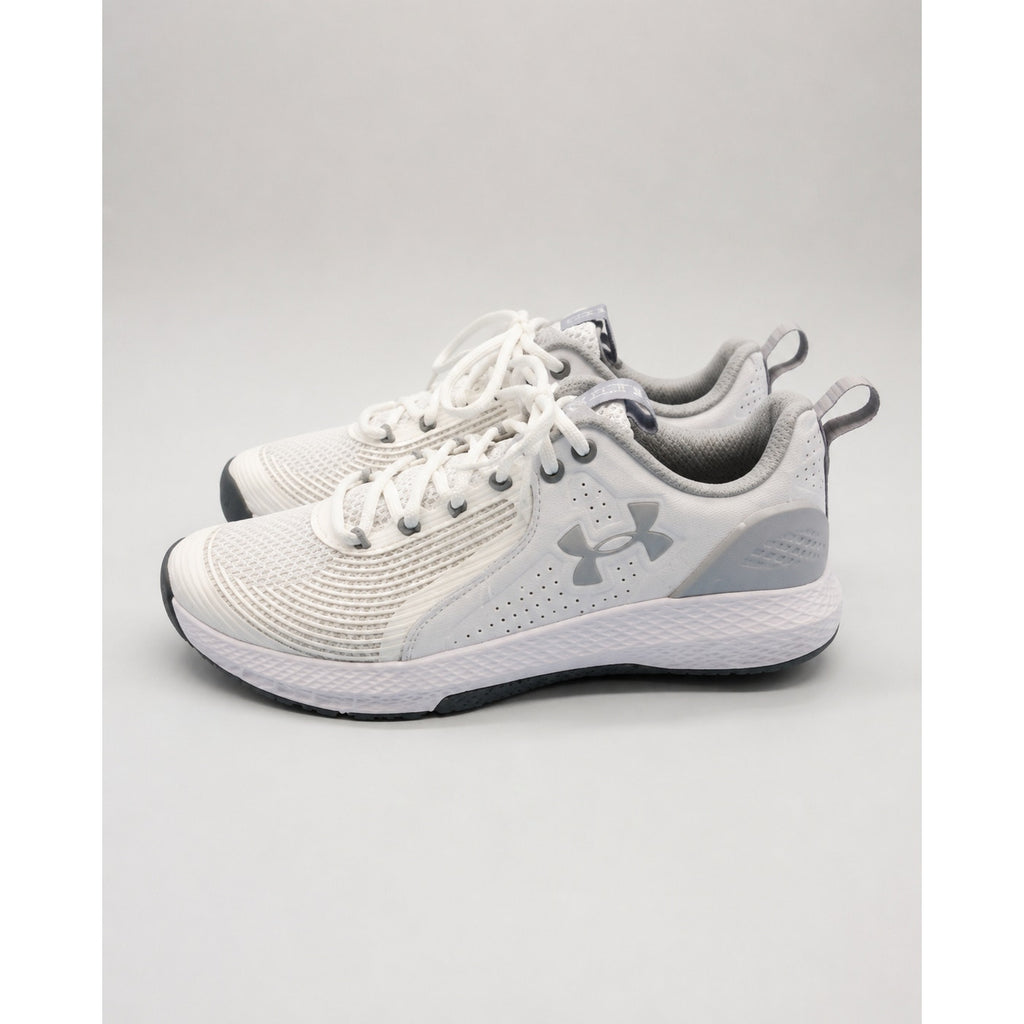 Under Armour Charged Commit TR 3 Men’s 7 White Training Shoes 3023703