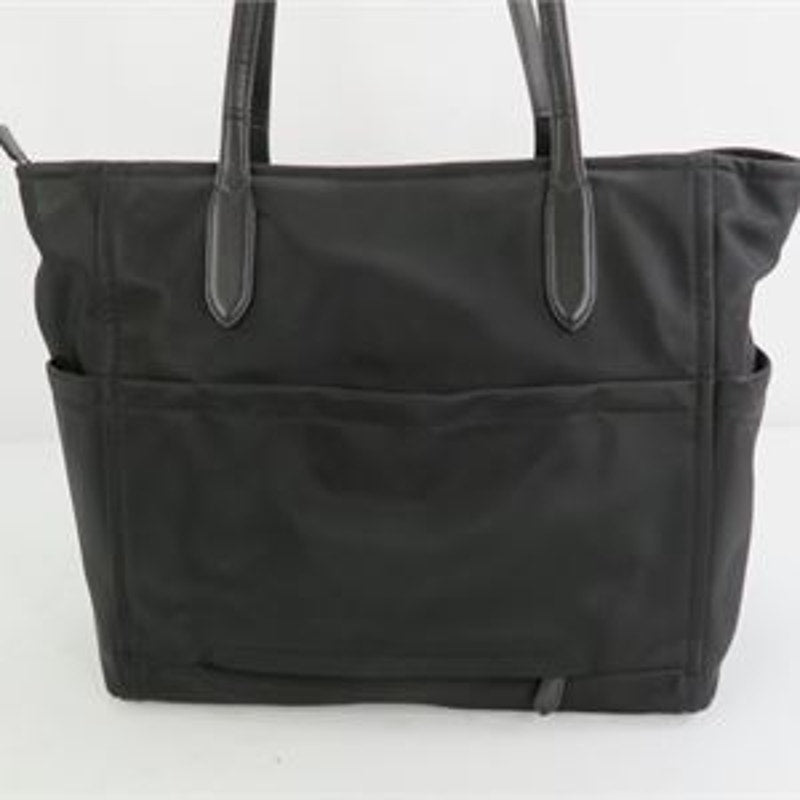 Kate Spade Chelsea Large Black Nylon Tote Bag Zip Top