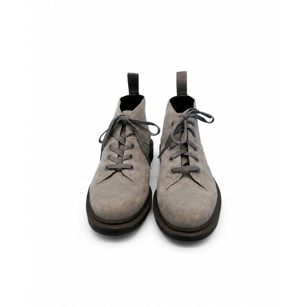Dr. Martens Church Monkey Gray Suede Chukka Boots M4 W5 EU36