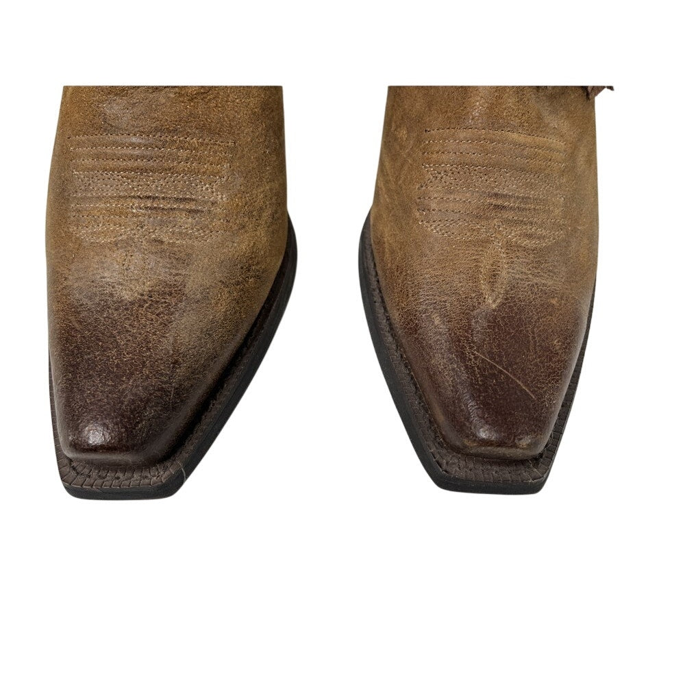 Ariat Gold Rush Fringe Western Boots Brown Women’s 8.5B Tags