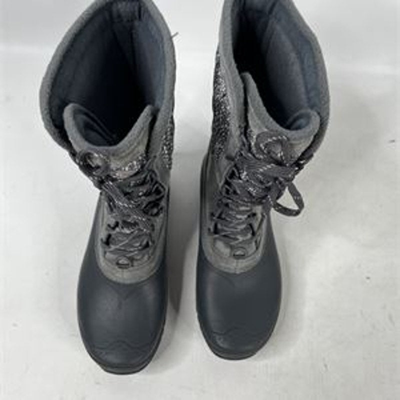 The North Face Shellista II Mid Winter Boots Gray Quilted Women’s Size 6