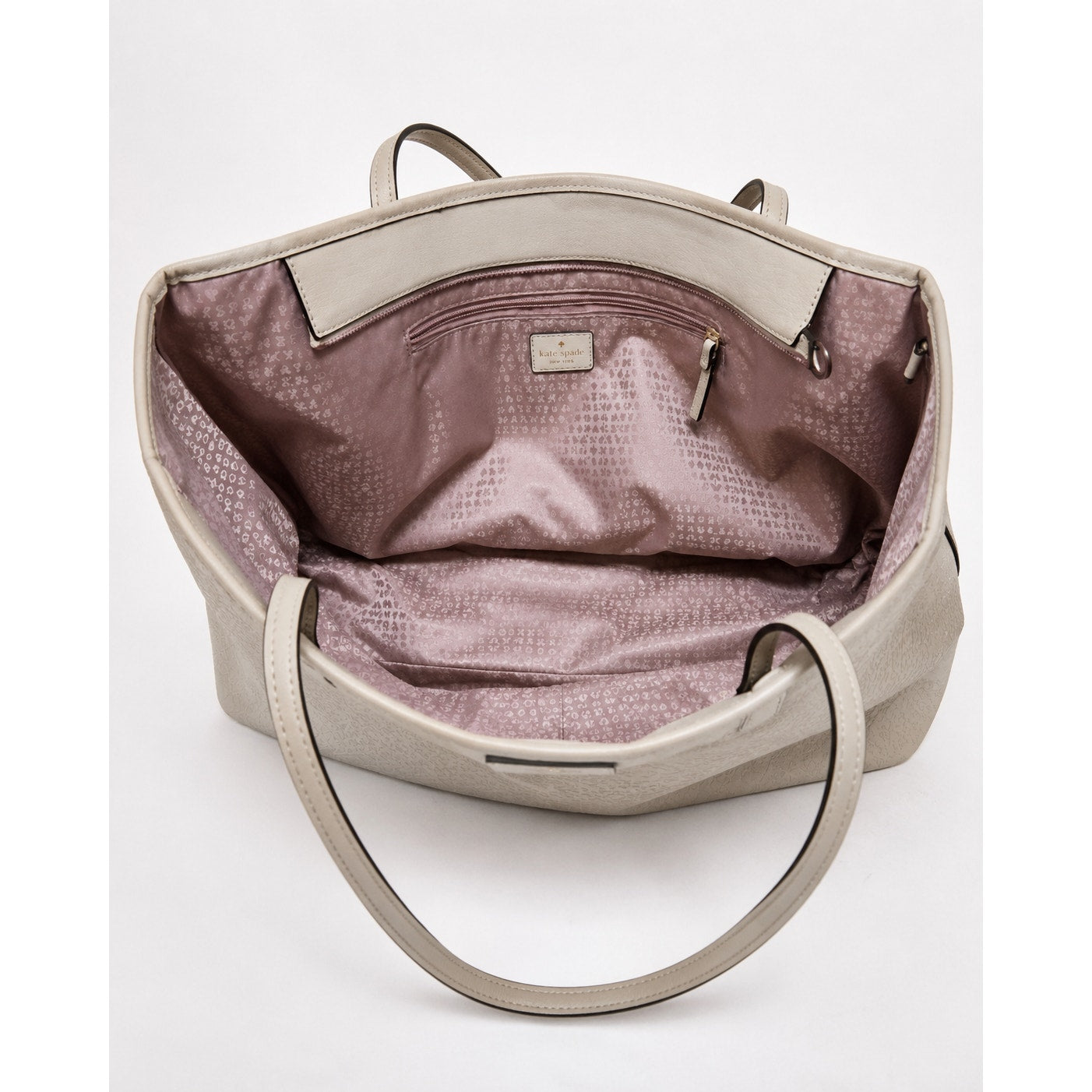 Kate Spade Penn Place Margareta Large Tan Embossed Leather Tote