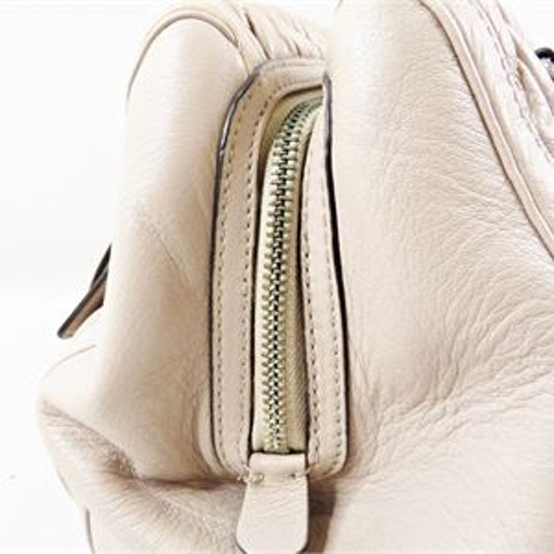 Coach Madison Gathered Chevron Leather Madeline East West Shoulder Bag