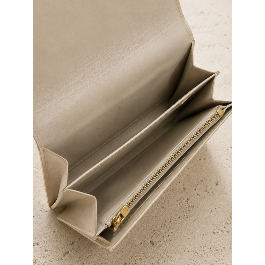 Louis Vuitton Suhali Continental Wallet Leather Ivory Long Wallet