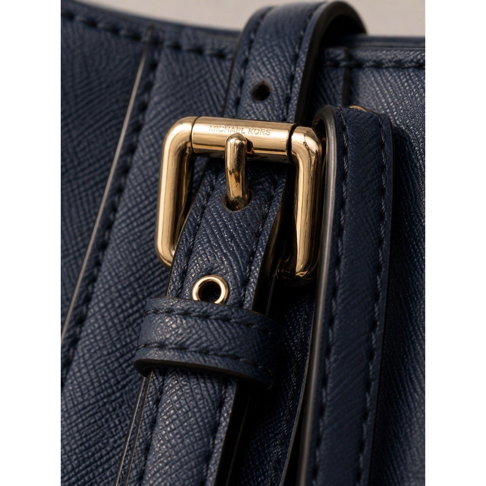Michael Kors Voyager Navy Leather To Michael Kors Voyager Navy Leather Tote Bag Gold Hardware Large te Bag Gold Hardware Large