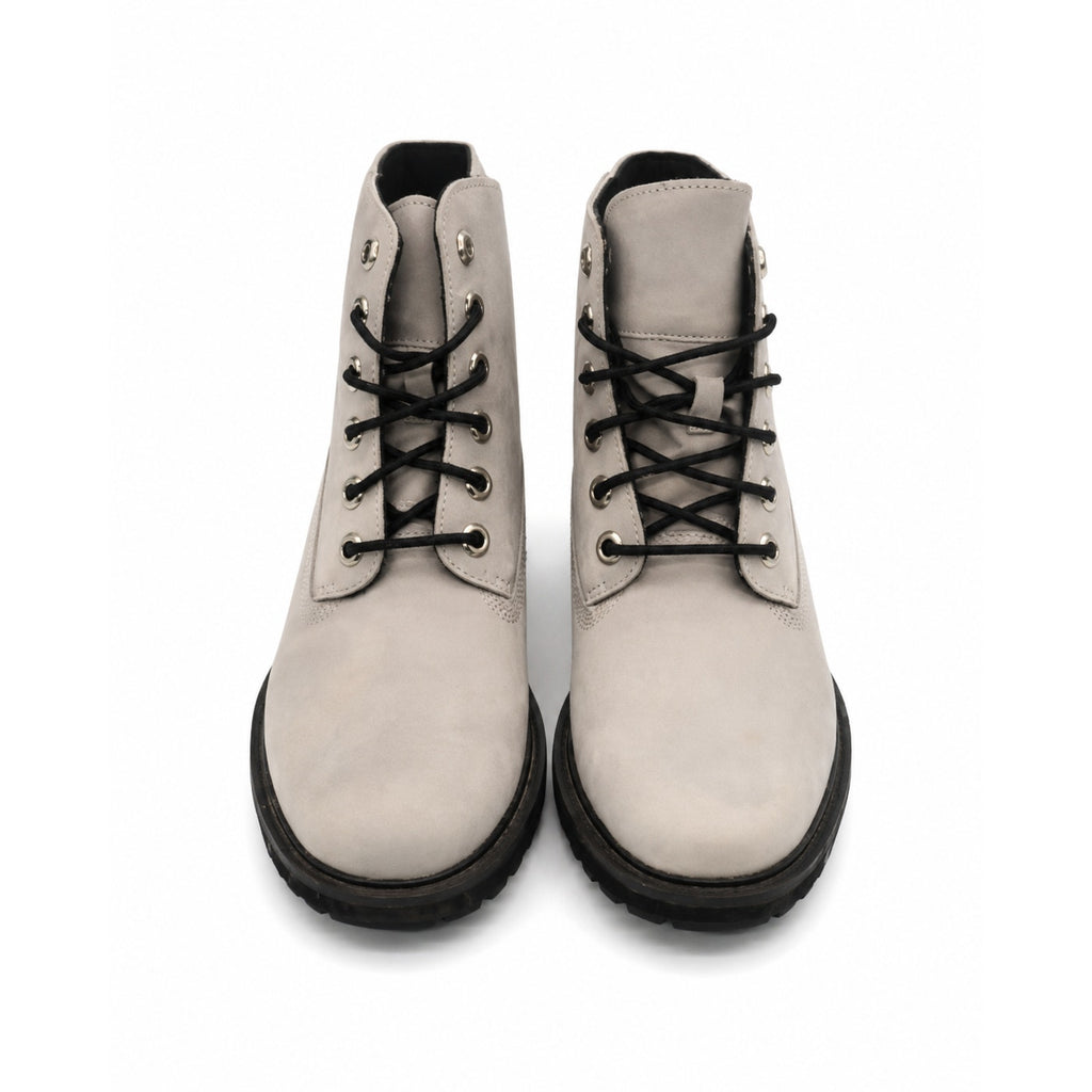 Timberland Kinsley 6-Inch Waterproof Boots Women's 6.5 Gray Nubuck