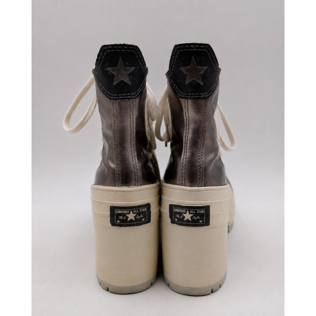 Converse Chuck 70 De Luxe Heel Women 5.5 Metallic Gunmetal A09896C