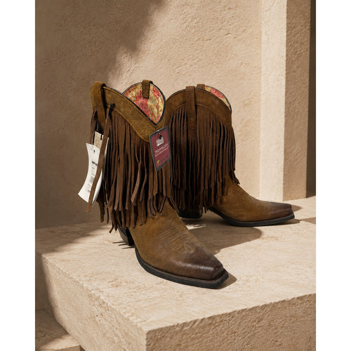 Ariat Gold Rush Fringe Western Boots Brown Women’s 8.5 NWT