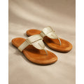 UGG Gaila Metallic Gold Thong Sandals Women's Size 7