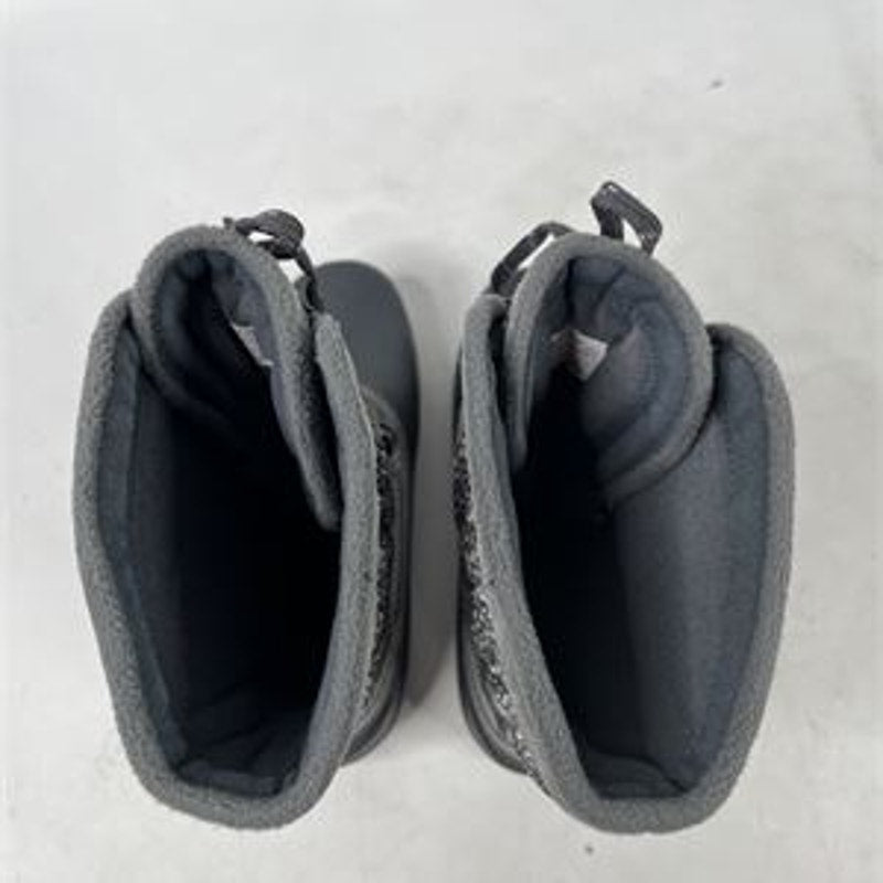 The North Face Shellista II Mid Winter Boots Gray Quilted Women’s Size 6