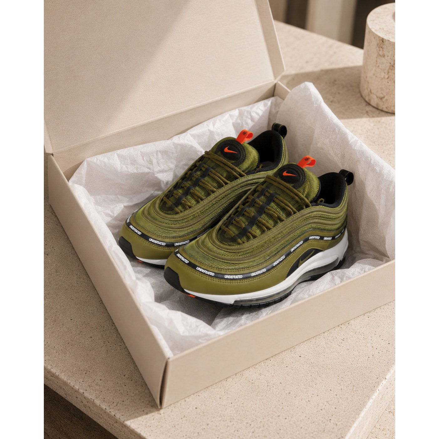 Nike x Undefeated Air Max 97 Militia Green Men 10.5