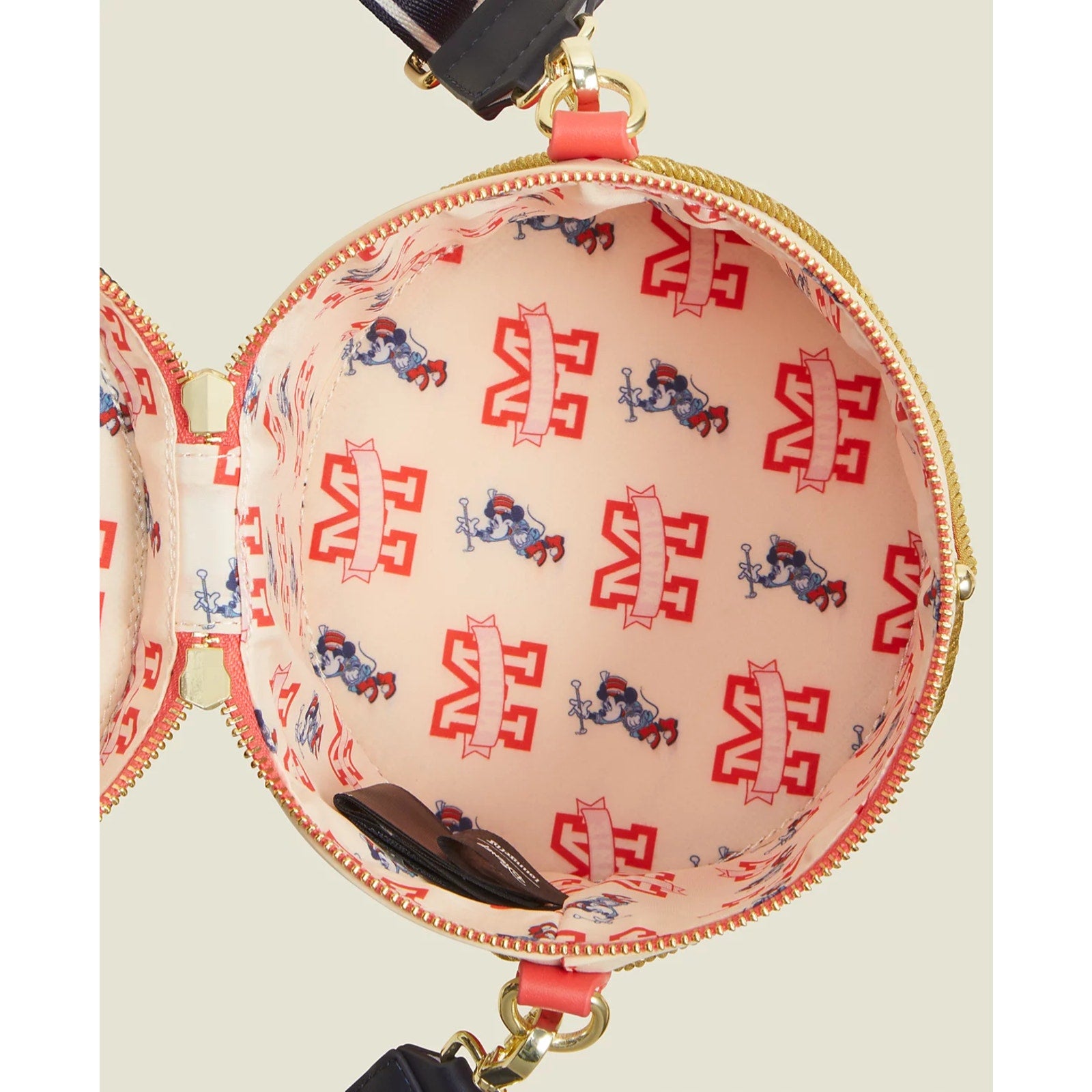 Disney x Loungefly Minnie Mouse Majorette Drum Crossbody Bag