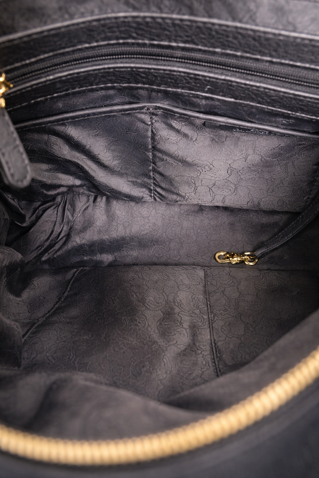 Black Leather Crossbody Bag - Michael Kors