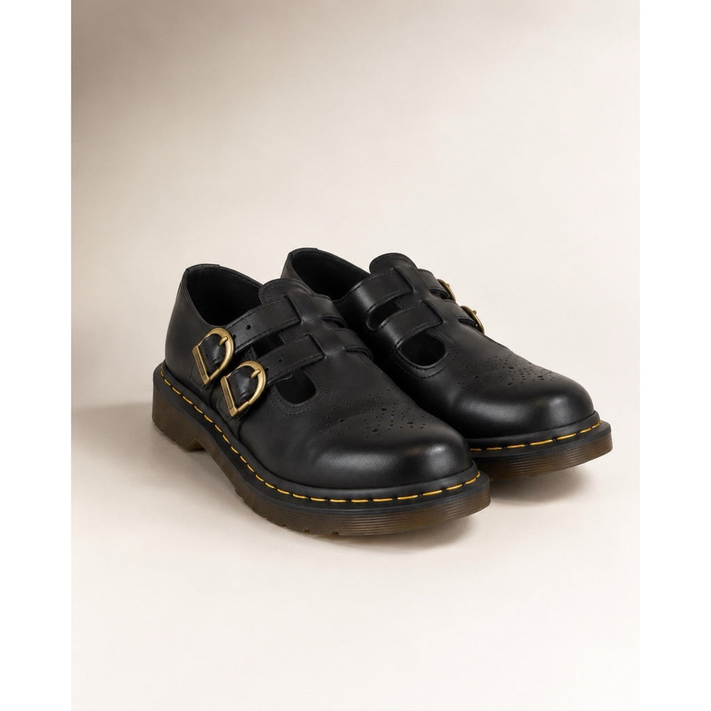 Dr. Martens Women’s 8065 Mary Jane Black Felix Vegan Leather Shoes