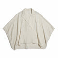 Anthropologie Dylon ivory wide-placket top women's 2X Plus
