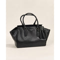 Coach Legacy Candace Black Leather Tote Bag Tassel Satchel