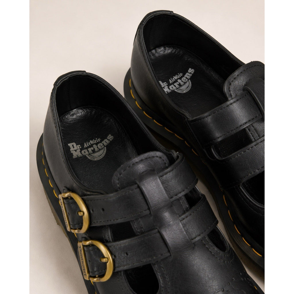 Dr. Martens Women’s 8065 Mary Jane Black Felix Vegan Leather Shoes