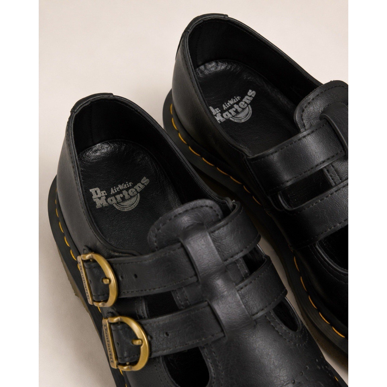 Dr. Martens Women’s 8065 Mary Jane Black Felix Vegan Leather Shoes