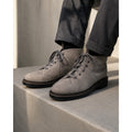 Dr. Martens Church Monkey Gray Suede Chukka Boots M4 W5 EU36