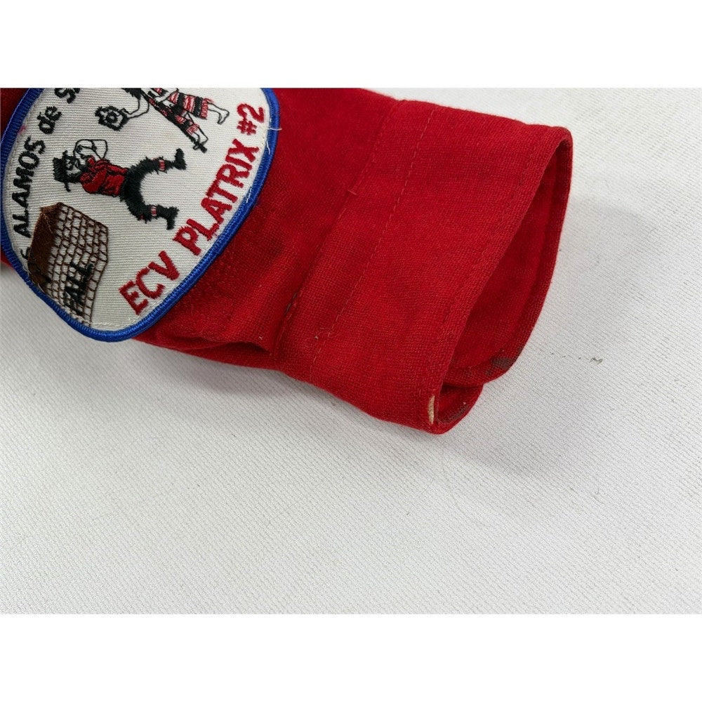 Vintage Golden Line E Clampus Vitus Wool Patch Jacket Red Men’s XL