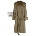 Burberry London beige belted trench coat women's view 1