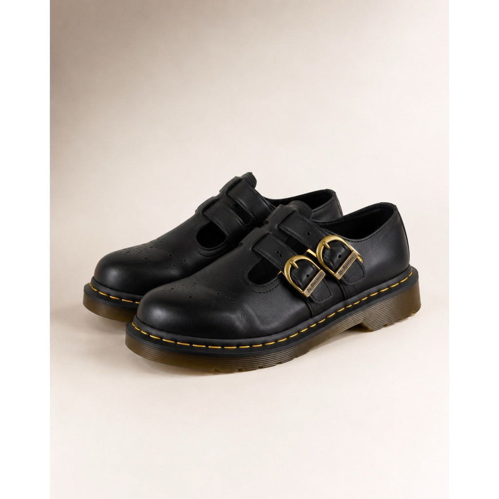 Dr. Martens Women’s 8065 Mary Jane Black Felix Vegan Leather Shoes