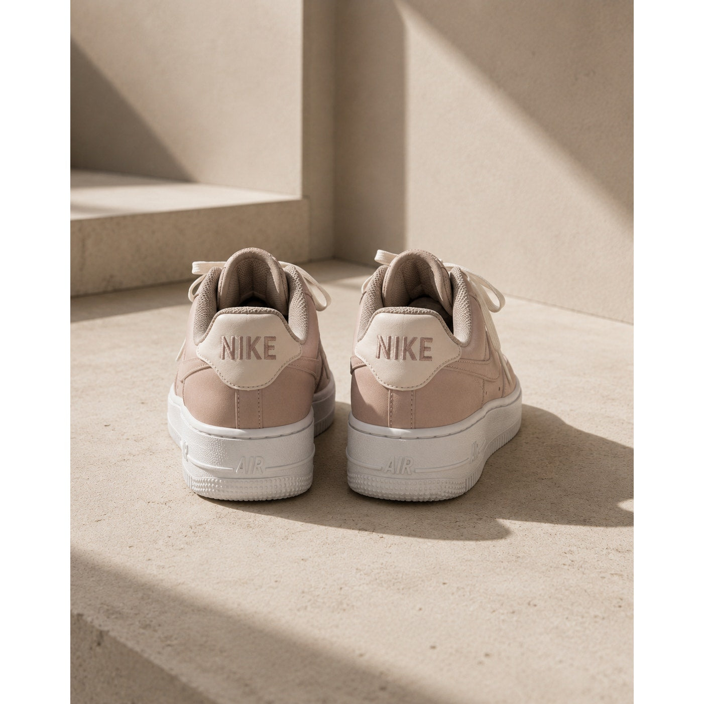 Nike Court Vision Alta Platform Sneakers Pink White Women’s Size 10