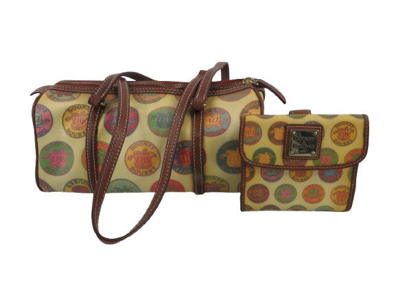 Dooney & Bourke matching wallet with companion barrel bag source view 1