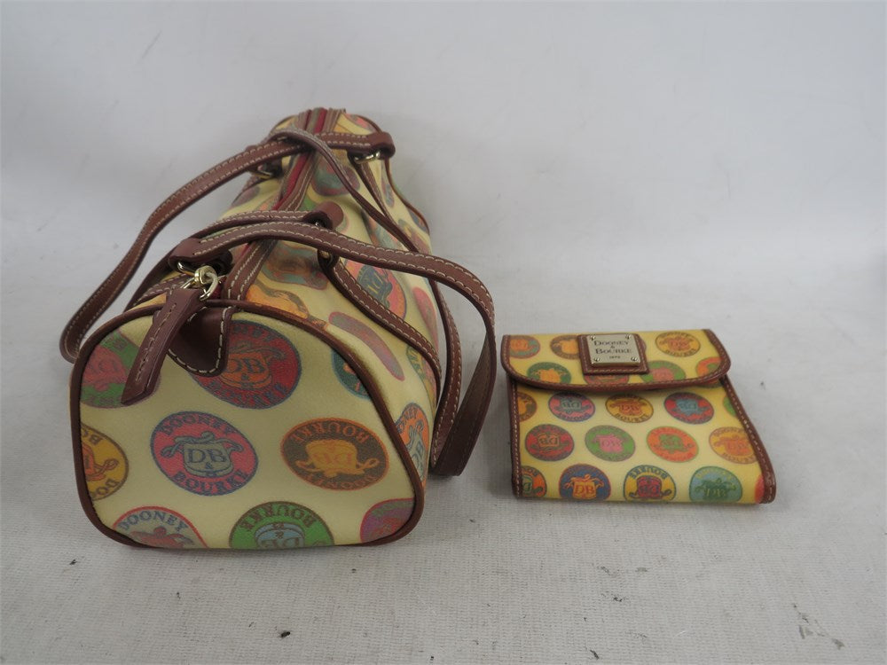 Dooney & Bourke matching wallet with companion barrel bag source view 2