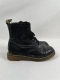 Dr. Martens 1460 black leather 8-eye boots women's size 7 view 1