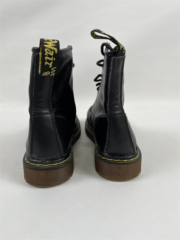Dr. Martens 1460 black leather 8-eye boots women's size 7 view 5