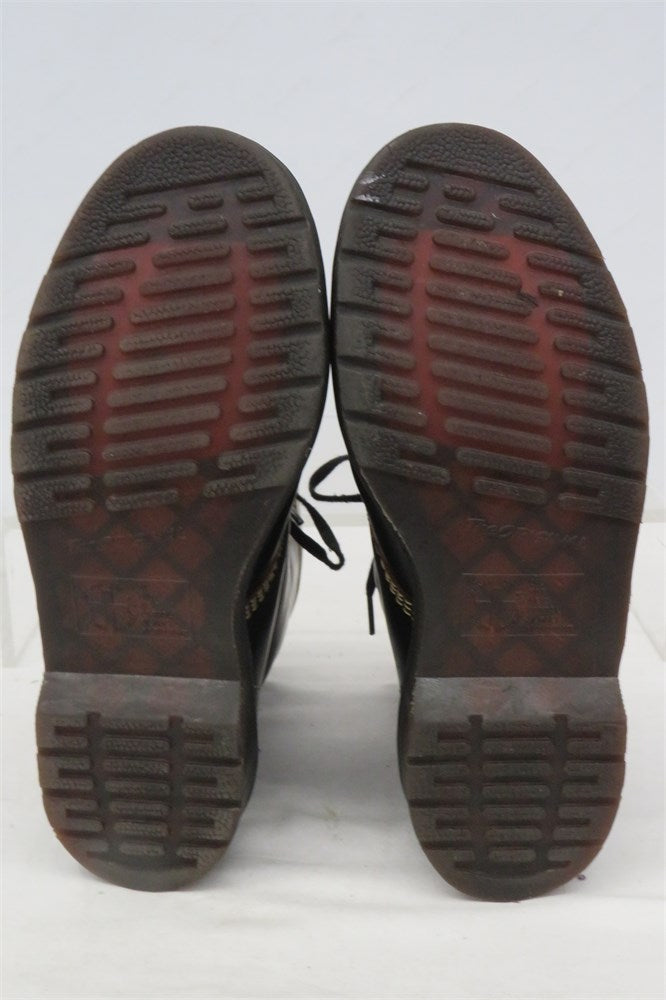 Dr. Martens Capper black leather lace-up boots men's size 8 view 10
