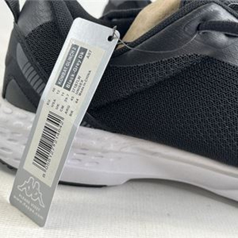 KAPPA GLINCH 2 TRAINERS BLACK ATHLETIC RUNNING SHOES MEN’S SIZE 12 NWT