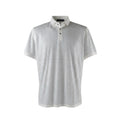 BARABAS STUDDED POLO SHIRT WHITE IRIDESCENT MEN’S 3XL NWT