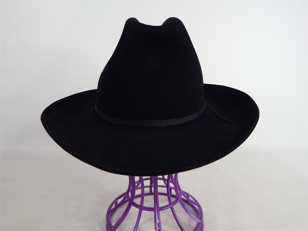 Resistol black 4X Beaver western cowboy hat view 1