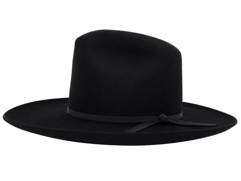 Resistol black 4X Beaver western cowboy hat view 4