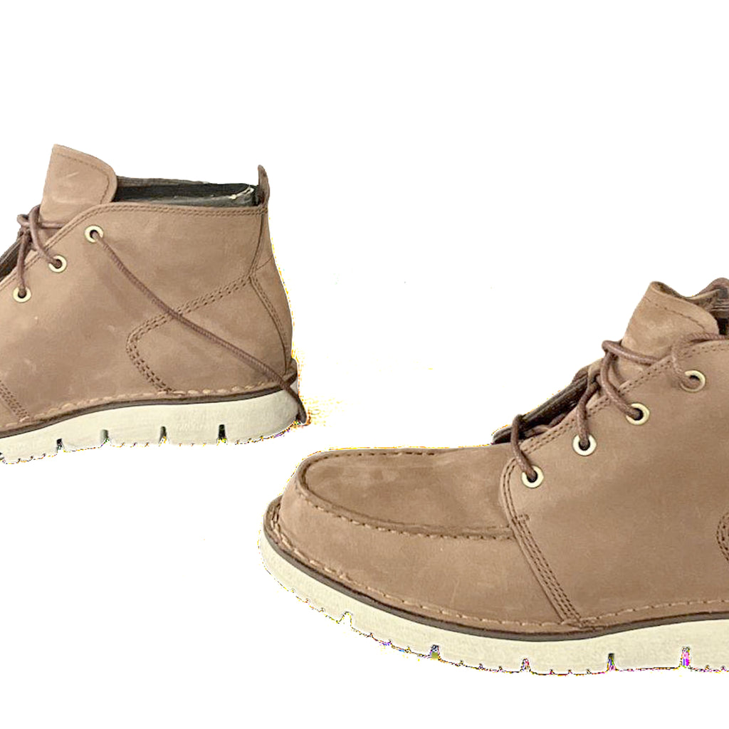 Timberland Westmore Mid Lace Pinecone Brown men's 8.5W chukka boots side view