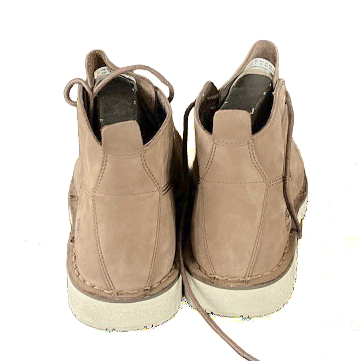 Timberland Westmore Mid Lace Pinecone Brown men's 8.5W boots front and heel view